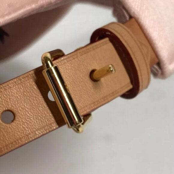 LOUIS VUITTON M7089L Monogram Cap-LV First hat cap baseball cap cotton pink - Picture 6 of 12